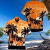 Vintage Aloha NCAA Clemson Tigers Hawaiian Shirt Palm Tree Best Beach Gift