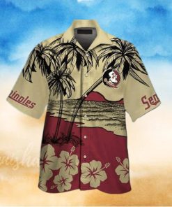 Vintage Aloha NCAA Florida State Seminoles Hawaiian Shirt Beach Gift For Friend