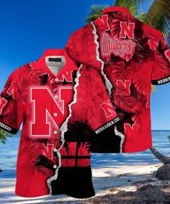 Vintage Aloha NCAA Nebraska Cornhuskers Hawaiian Shirt Gift For Beach Trip
