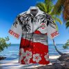 Vintage Aloha NCAA Ohio State Buckeyes Hawaiian Shirt Beach Gift For Dad