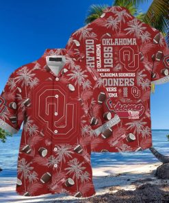 Vintage Aloha NCAA Oklahoma Sooners Hawaiian Shirt Beach Gift For Him