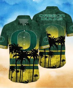 Vintage Aloha NCAA Oregon Ducks Hawaiian Shirt Beach Gift For Friend