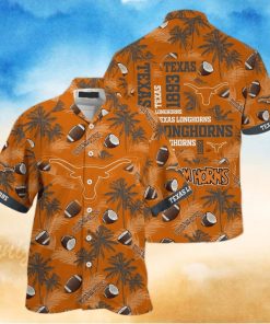 Vintage Aloha NCAA Texas Longhorns Hawaiian Shirt Gift For Football Fans