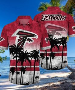 Vintage Aloha NFL Atlanta Falcons Hawaiian Shirt Beach Gift For Friend