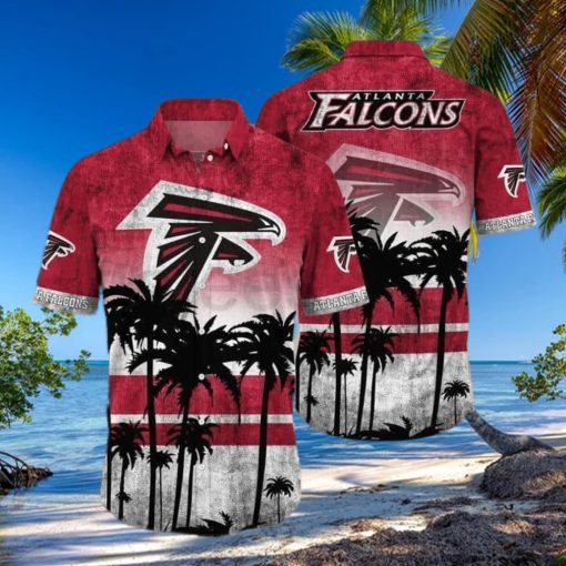 Vintage Aloha NFL Atlanta Falcons Hawaiian Shirt Beach Gift For Friend