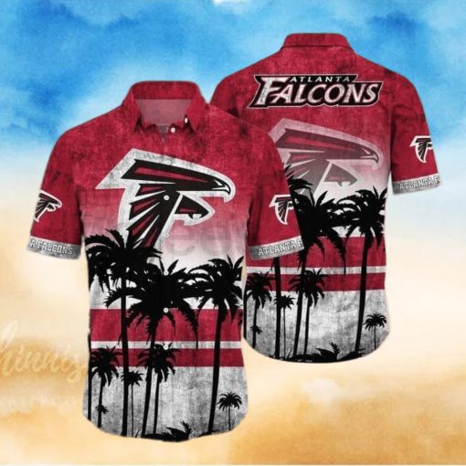 Vintage Aloha NFL Atlanta Falcons Hawaiian Shirt Beach Gift For Friend