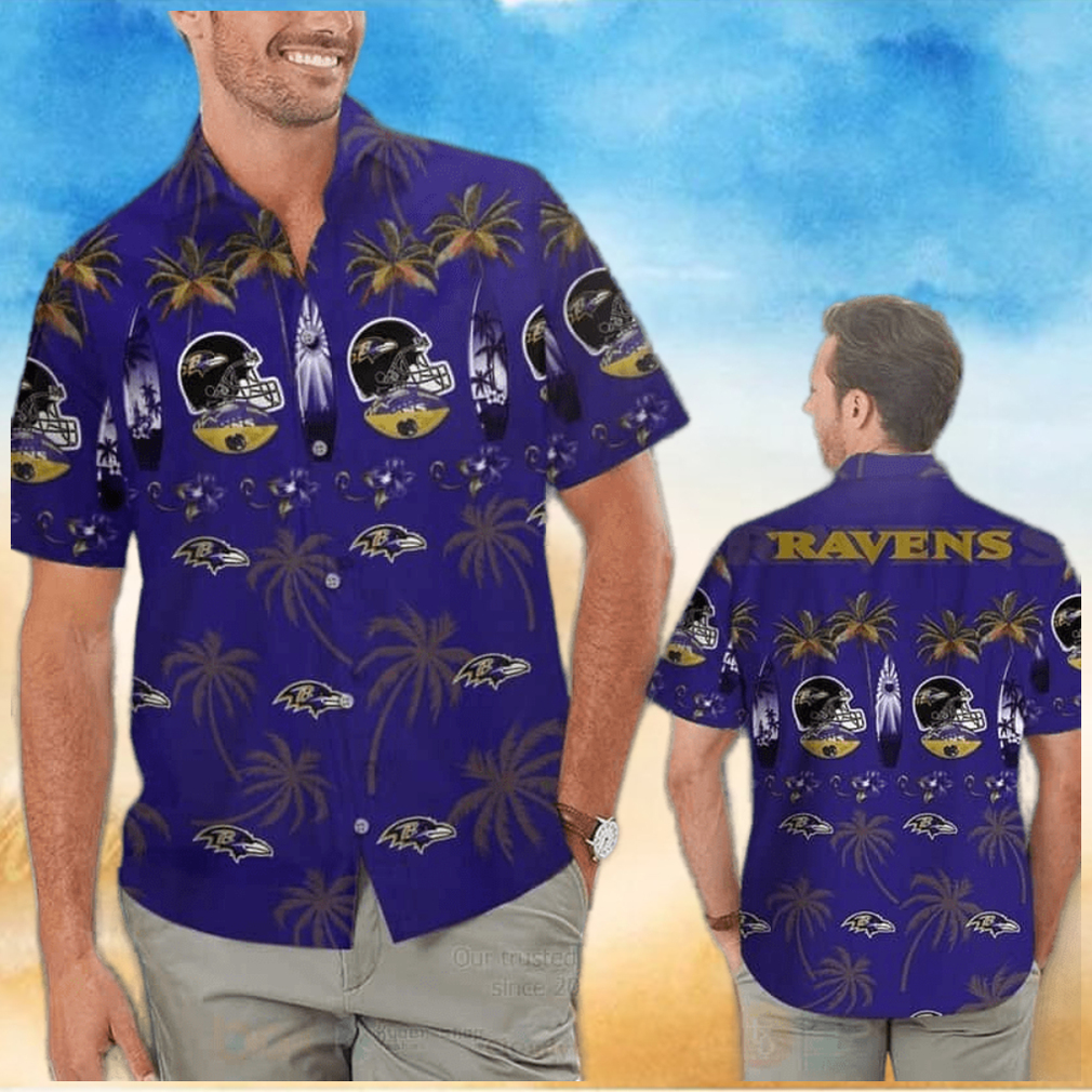 Vintage Aloha NFL Baltimore Ravens Hawaiian Shirt Summer Vacation Gift Vintage Aloha NFL Baltimore Ravens Hawaiian Shirt Summer Vacation Gift