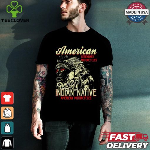Vintage American Motorcycle Indian T Shirt