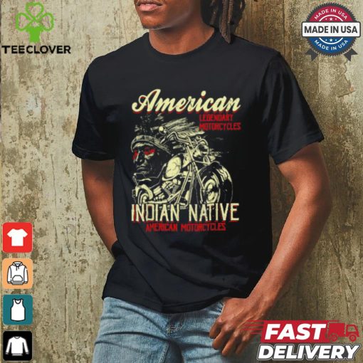 Vintage American Motorcycle Indian T Shirt