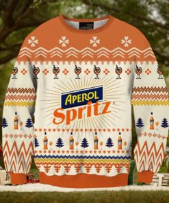 Vintage Aperol Spritz 05 3D Printed Christmas Ugly Sweater