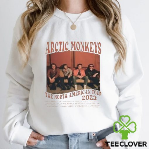 Vintage Arctic Shirt Monkeys 2023 North America Tour T Shirt Sweathoodie, sweater, longsleeve, shirt v-neck, t-shirt Classic