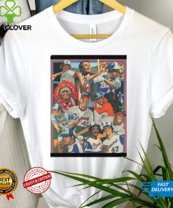Vintage Art Atlanta Braves Team Baseball Shirt