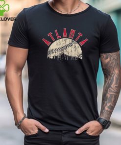 Vintage Atlanta Baseball Skyline T Shirt Apparel