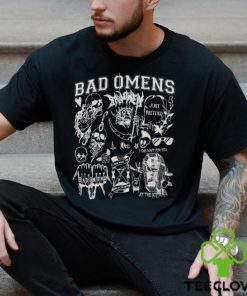 Vintage Bad Omens Doodle Art T Shirt Tour 2023 Cotton Classic Hoodie 1 Vintage Bad Omens Doodle Art T Shirt Tour 2023 Cotton Classic Hoodie