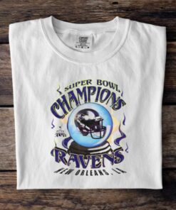 Vintage Baltimore Ravens Super Bowl Champions Xlvii Shirt