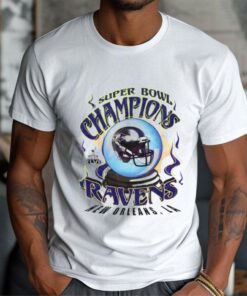 Vintage Baltimore Ravens Super Bowl Champions Xlvii Shirt