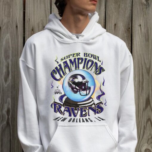 Vintage Baltimore Ravens Super Bowl Champions Xlvii Shirt