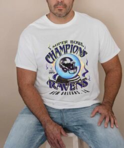 Vintage Baltimore Ravens Super Bowl Champions Xlvii Shirt