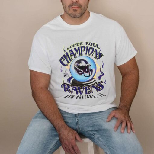 Vintage Baltimore Ravens Super Bowl Champions Xlvii Shirt