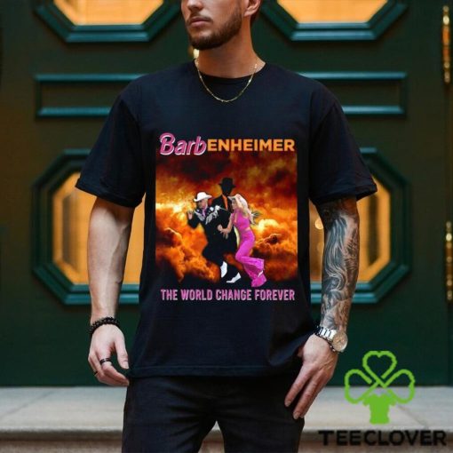 Vintage Barbie And Ken Run Barbenheimer Shirt Vs Oppenheimer Cillian Murphy Christopher Nolan Margot Robbie T Shirt Unisex