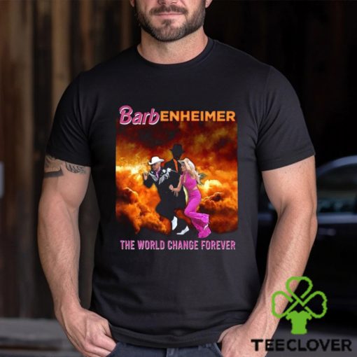 Vintage Barbie And Ken Run Barbenheimer Shirt Vs Oppenheimer Cillian Murphy Christopher Nolan Margot Robbie T Shirt Unisex