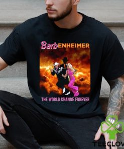 Vintage Barbie And Ken Run Barbenheimer Shirt Vs Oppenheimer Cillian Murphy Christopher Nolan Margot Robbie T Shirt Unisex