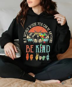 Vintage Be Kind Kindness For Women Autism Awareness Shirt