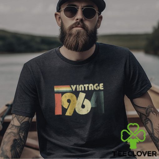 Vintage Best of 1964 Vintage Retro Birthday Pro Shirt