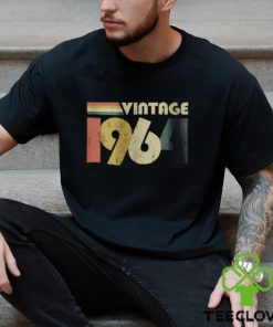 Vintage Best of 1964 Vintage Retro Birthday Pro Shirt