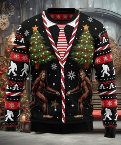 Vintage Bigfoot Ugly Christmas Sweater Thankgiving Gift Men Women