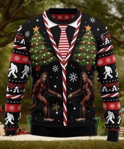 Vintage Bigfoot Ugly Christmas Sweater Thankgiving Gift Men Women