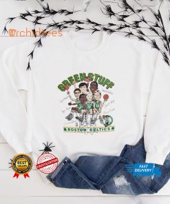 Vintage Boston Celtics Caricature 90's T shirts Basketball NBA Salem Sportswear t shirt tee