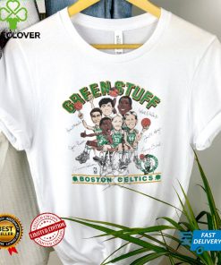 Vintage Boston Celtics Caricature 90's T shirts Basketball NBA Salem Sportswear t shirt tee