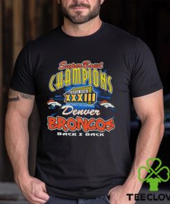 Vintage Broncos Back 2 Back Champs Bowl Shirt