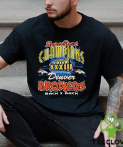 Vintage Broncos Back 2 Back Champs Bowl Shirt