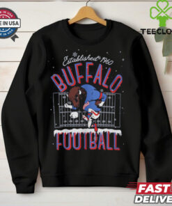 Vintage Buffalo Bills Winter Holiday Christmas NFL Shirt