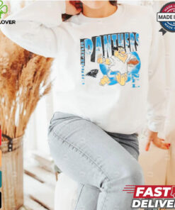 Vintage Carolina Panthers Flintstones Crewneck Shirt