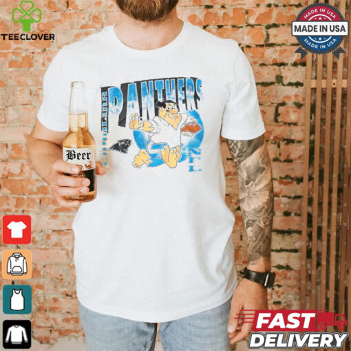 Vintage Carolina Panthers Flintstones Crewneck Shirt