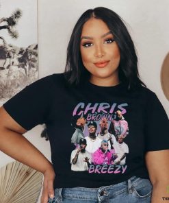 Vintage Chris Brown Breezy Hip Hop T Shirt