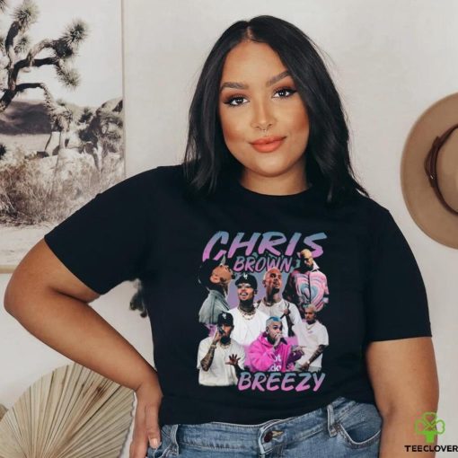 Vintage Chris Brown Breezy Hip Hop T Shirt