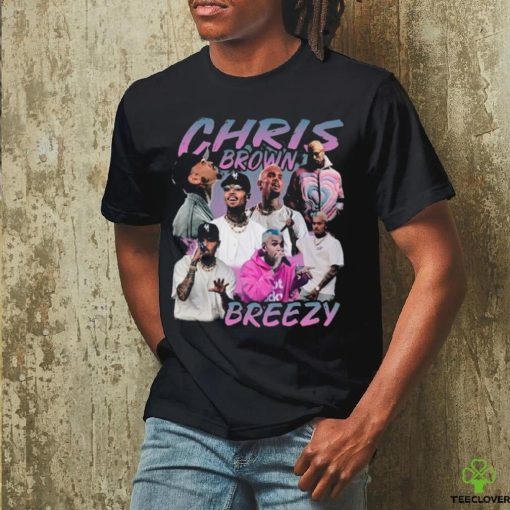 Vintage Chris Brown Breezy Hip Hop T Shirt