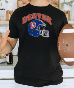 Vintage Classic Helmet Royal Denver Football Shirt