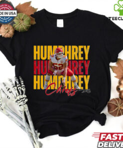 Vintage Creed Humphrey 52 Kansas City Chiefs Football Players shirt