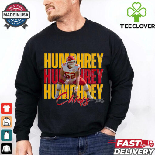 Vintage Creed Humphrey 52 Kansas City Chiefs Football Players shirt