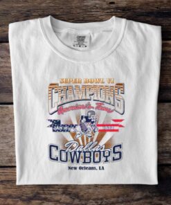 Vintage Dallas Cowboys Super Bowl Vi Champions