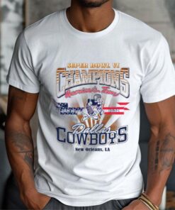 Vintage Dallas Cowboys Super Bowl Vi Champions