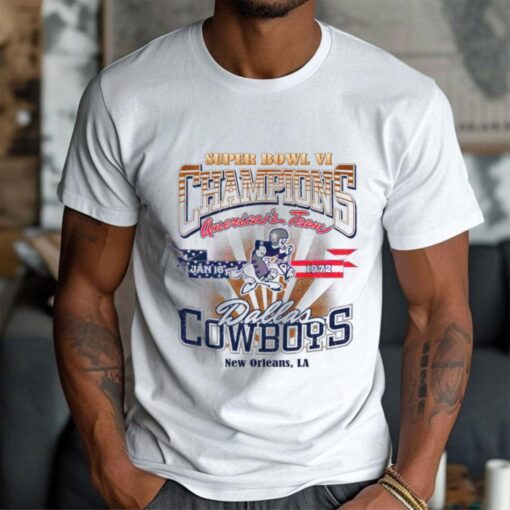 Vintage Dallas Cowboys Super Bowl Vi Champions