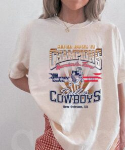 Vintage Dallas Cowboys Super Bowl Vi Champions