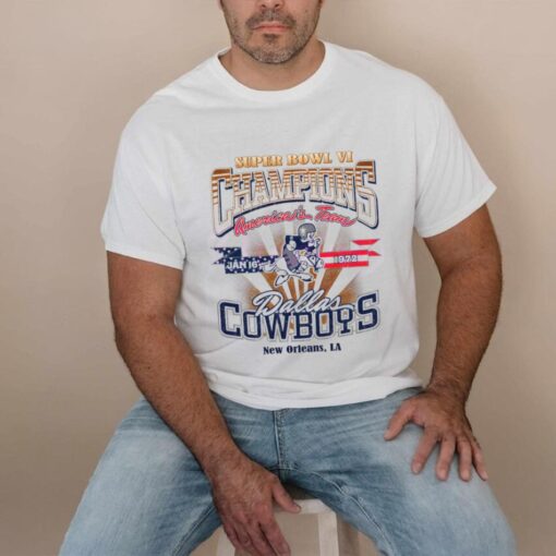 Vintage Dallas Cowboys Super Bowl Vi Champions