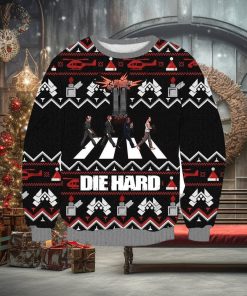 Vintage Die Hard Knitted Ugly Knitted Whiskey Christmas 3D Sweater For Men And Women